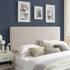 Winlsow Beige Sherpa King Upholstered Headboard by Linon Home Decor 13 Winlsow Beige Sherpa King Upholstered Headboard by Linon Home Decor -Linon Home Decor Shop natural linon home decor headboards thd04141 31 1000