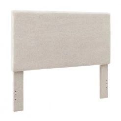 Winslow Beige Sherpa Full/Queen Upholstered Headboard by Linon Home Decor