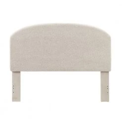 Winlsow Beige Sherpa Full/Queen Upholstered Headboard by Linon Home Decor 12 Winlsow Beige Sherpa Full/Queen Upholstered Headboard by Linon Home Decor -Linon Home Decor Shop natural linon home decor headboards thd04145 c3 1000