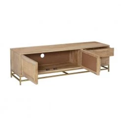 Casper Natural Rattan Cabinet Media Center by Linon Home Decor -Linon Home Decor Shop natural linon home decor media storage hd221824 77 1000