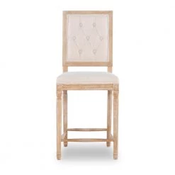 Alton 25 in. Rustic Brown Linen Tufted Upholstered Square Back Counter Stool by Linon Home Decor 17 Alton 25 in. Rustic Brown Linen Tufted Upholstered Square Back Counter Stool by Linon Home Decor -Linon Home Decor Shop natural rustic brown linon home decor bar stools thd00695 c3 1000