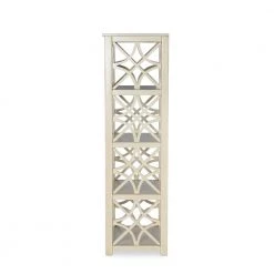 54.5 in. Off White Wood 4-shelf Accent Bookcase with Open Back by Linon Home Decor 17 54.5 in. Off White Wood 4-shelf Accent Bookcase with Open Back by Linon Home Decor -Linon Home Decor Shop off white finish linon home decor bookcases bookshelves thd00712 1f 1000