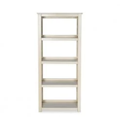 54.5 in. Off White Wood 4-shelf Accent Bookcase with Open Back by Linon Home Decor 16 54.5 in. Off White Wood 4-shelf Accent Bookcase with Open Back by Linon Home Decor -Linon Home Decor Shop off white finish linon home decor bookcases bookshelves thd00712 4f 1000