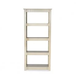 54.5 in. Off White Wood 4-shelf Accent Bookcase with Open Back by Linon Home Decor 19 54.5 in. Off White Wood 4-shelf Accent Bookcase with Open Back by Linon Home Decor -Linon Home Decor Shop off white finish linon home decor bookcases bookshelves thd00712 fa 1000