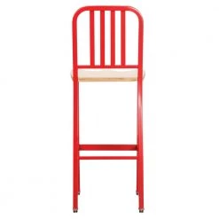 Corbin Red Metal 30 in. Barstool with Wood Seat (Set of 2) by Linon Home Decor 16 Corbin Red Metal 30 in. Barstool with Wood Seat (Set of 2) by Linon Home Decor -Linon Home Decor Shop red linon home decor bar stools thdac3739 66 1000