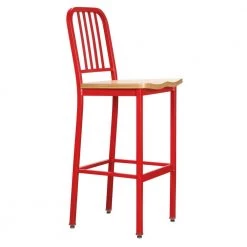 Corbin Red Metal 30 in. Barstool with Wood Seat (Set of 2) by Linon Home Decor 17 Corbin Red Metal 30 in. Barstool with Wood Seat (Set of 2) by Linon Home Decor -Linon Home Decor Shop red linon home decor bar stools thdac3739 c3 1000
