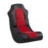 Walter 34.5 in. Red and Black Faux Leather and Mesh Rocking Gaming Chair by Linon Home Decor 1 Walter 34.5 in. Red and Black Faux Leather and Mesh Rocking Gaming Chair by Linon Home Decor -Linon Home Decor Shop red linon home decor gaming chairs thd03021 64 1000