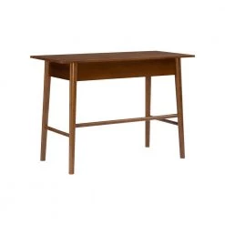 42 in. Rectangular Rich Brown 1 Drawer Writing Desk with Built-In Storage by Linon Home Decor 19 42 in. Rectangular Rich Brown 1 Drawer Writing Desk with Built-In Storage by Linon Home Decor -Linon Home Decor Shop rich brown linon home decor writing desks thd00629 4f 1000
