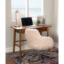 42 in. Rectangular Rich Brown 1 Drawer Writing Desk with Built-In Storage by Linon Home Decor 22 42 in. Rectangular Rich Brown 1 Drawer Writing Desk with Built-In Storage by Linon Home Decor -Linon Home Decor Shop rich brown linon home decor writing desks thd00629 fa 1000