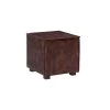 Laramie Rust Leather Ottoman by Linon Home Decor 1 Laramie Rust Leather Ottoman by Linon Home Decor -Linon Home Decor Shop rust linon home decor ottomans hd221831 64 1000