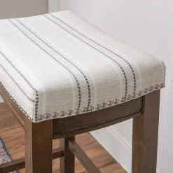 Concord 3-Pieces Rustic and Stripe Wood Top Bar Set by Linon Home Decor -Linon Home Decor Shop rustic brown linon home decor dining room sets thd04126 1d 1000