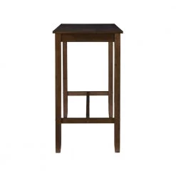 Concord 3-Pieces Rustic and Stripe Wood Top Bar Set by Linon Home Decor -Linon Home Decor Shop rustic brown linon home decor dining room sets thd04126 1f 1000