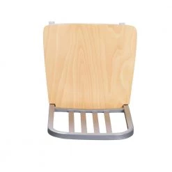 Corbin Silver Metal Dining Chair with Wood Seat (Set of 2) by Linon Home Decor -Linon Home Decor Shop silver linon home decor dining chairs thdac3737 a0 1000