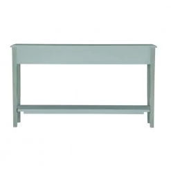 Robin 60 in. W Teal Rectangle Wood Top Long Console Table by Linon Home Decor -Linon Home Decor Shop teal linon home decor console tables hd221850 66 1000