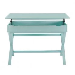 Peggy Turquoise Lift Top 42 in. wide Stand Up Desk by Linon Home Decor 20 Peggy Turquoise Lift Top 42 in. wide Stand Up Desk by Linon Home Decor -Linon Home Decor Shop turquoise linon home decor standing desks thd02750 1f 1000