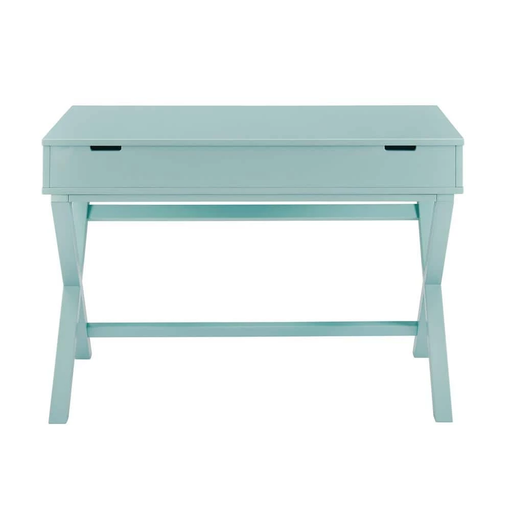 Peggy Turquoise Lift Top 42 in. wide Stand Up Desk by Linon Home Decor 8 Peggy Turquoise Lift Top 42 in. wide Stand Up Desk by Linon Home Decor - Image 6