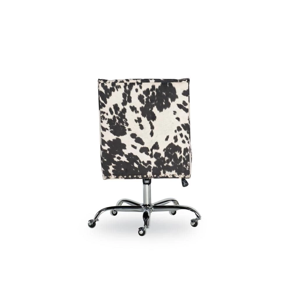 24 in. Width Udder Madness Fabric Task Chair with Adjustable Height by Linon Home Decor 7 24 in. Width Udder Madness Fabric Task Chair with Adjustable Height by Linon Home Decor - Image 5