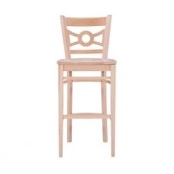 Bremen 44 H in. Unfinished Wood High Back Slat Back Barstool (Carton of 2) by Linon Home Decor -Linon Home Decor Shop unfinished linon home decor bar stools thdac03630 4f 1000