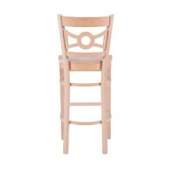 Bremen 44 H in. Unfinished Wood High Back Slat Back Barstool (Carton of 2) by Linon Home Decor -Linon Home Decor Shop unfinished linon home decor bar stools thdac03630 66 1000