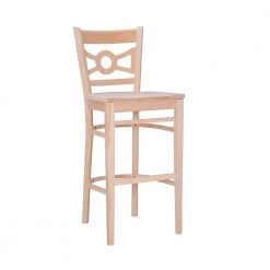 Bremen 44 H in. Unfinished Wood High Back Slat Back Barstool (Carton of 2) by Linon Home Decor -Linon Home Decor Shop unfinished linon home decor bar stools thdac03630 c3 1000