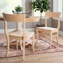 Fallon Unfinished Side Chair (Carton of 2) by Linon Home Decor 21 Fallon Unfinished Side Chair (Carton of 2) by Linon Home Decor -Linon Home Decor Shop unfinished linon home decor dining chairs thdac03633 31 1000