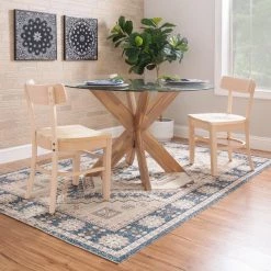 Rolo Unfinished Dining Chair (2-Pack) by Linon Home Decor -Linon Home Decor Shop unfinished linon home decor dining chairs thdac03731 31 1000