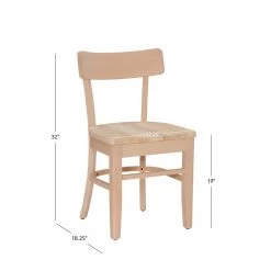 Rolo Unfinished Dining Chair (2-Pack) by Linon Home Decor -Linon Home Decor Shop unfinished linon home decor dining chairs thdac03731 44 1000
