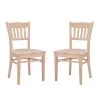 Staffey Unfinished Solid Wood Dining Chair (Carton of 2) by Linon Home Decor 2 Staffey Unfinished Solid Wood Dining Chair (Carton of 2) by Linon Home Decor -Linon Home Decor Shop unfinished linon home decor dining chairs thdac3853 64 1000