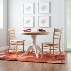 Betty Unfinished Solid Wood Dining Chair (Carton of 2) by Linon Home Decor -Linon Home Decor Shop unfinished linon home decor dining chairs thdac3854 31 1000