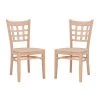 Dixie Unfinished Solid Wood Dining Chair (Carton of 2) by Linon Home Decor -Linon Home Decor Shop unfinished linon home decor dining chairs thdac3855 64 1000