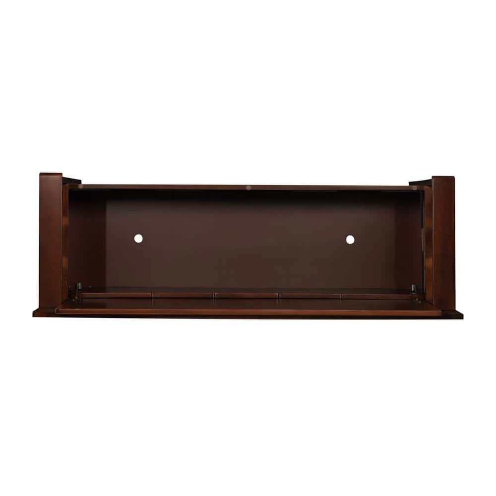 Cynthia Chinese Hardwood MDF Plywood Storage Bench in Walnut by Linon Home Decor 6 Cynthia Chinese Hardwood MDF Plywood Storage Bench in Walnut by Linon Home Decor - Image 4