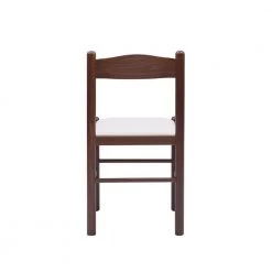 Stuhr Walnut Side Chair Polyester Fabric (2-Pack) by Linon Home Decor 13 Stuhr Walnut Side Chair Polyester Fabric (2-Pack) by Linon Home Decor -Linon Home Decor Shop walnut linon home decor dining chairs thd04081 66 1000