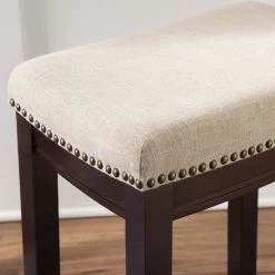 Concord 3-Pieces Walnut Wood Top Counter Set by Linon Home Decor -Linon Home Decor Shop walnut linon home decor dining room sets thd04115 1d 1000