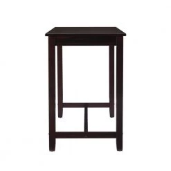 Concord 3-Pieces Walnut Wood Top Counter Set by Linon Home Decor -Linon Home Decor Shop walnut linon home decor dining room sets thd04115 1f 1000