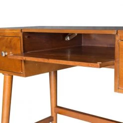 Vera 2-Piece Walnut Vanity Set by Linon Home Decor -Linon Home Decor Shop walnut linon home decor makeup vanities thd01831 1f 1000