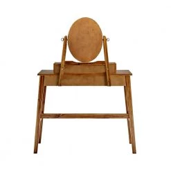 Natalie Walnut Vanity Set by Linon Home Decor -Linon Home Decor Shop walnut linon home decor makeup vanities thd02765 44 1000