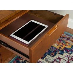 Brinson 60" in. wide Rectangle Walnut wood 2 drawer writing Storage Desk by Linon Home Decor 14 Brinson 60" in. wide Rectangle Walnut wood 2 drawer writing Storage Desk by Linon Home Decor -Linon Home Decor Shop walnut linon home decor writing desks thd02920 77 1000