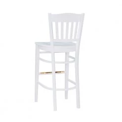 Garden 43.75 in. H White Wood Back LadderBack Barstool (Carton of 2) by Linon Home Decor -Linon Home Decor Shop white linon home decor bar stools thdac03657 1f 1000