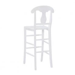 Honus White 44.75 in. H Barstool w/wood seat (Set of 2) by Linon Home Decor -Linon Home Decor Shop white linon home decor bar stools thdac04010 66 1000