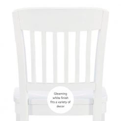 Fargo White Counter stool with wood Seat (2 pk) by Linon Home Decor 16 Fargo White Counter stool with wood Seat (2 pk) by Linon Home Decor -Linon Home Decor Shop white linon home decor bar stools thdac04046 66 1000