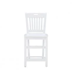 Brouthers White Counter stool with wood Seat (2 pk) by Linon Home Decor -Linon Home Decor Shop white linon home decor bar stools thdac04052 4f 1000