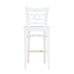 Stacey 44 in. White Decorative Wood Back Bar Stool with Wood-Seat (Set of 2) by Linon Home Decor 18 Stacey 44 in. White Decorative Wood Back Bar Stool with Wood-Seat (Set of 2) by Linon Home Decor -Linon Home Decor Shop white linon home decor bar stools thdac3803 4f 1000