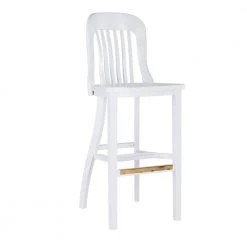 Hynes 46.5 in. White Slat Back Solid Wood 31 in. H Seat Bar Stool with Wood Seat (Set of 2) by Linon Home Decor 17 Hynes 46.5 in. White Slat Back Solid Wood 31 in. H Seat Bar Stool with Wood Seat (Set of 2) by Linon Home Decor -Linon Home Decor Shop white linon home decor bar stools thdac3845 c3 1000