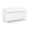Laredo White Storage Bench by Linon Home Decor 1 Laredo White Storage Bench by Linon Home Decor -Linon Home Decor Shop white linon home decor dining benches 84016wht 01 kd u 64 1000