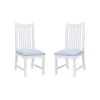 Linny White Dining Chair (2 pk) by Linon Home Decor 1 Linny White Dining Chair (2 pk) by Linon Home Decor -Linon Home Decor Shop white linon home decor dining chairs thdac03696 64 1000