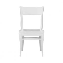 Fallon White Side Chair (2-Pack) by Linon Home Decor -Linon Home Decor Shop white linon home decor dining chairs thdac03719 4f 1000
