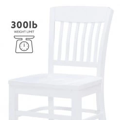 Tinker White Chair wood Seat (2 pk) by Linon Home Decor -Linon Home Decor Shop white linon home decor dining chairs thdac04043 a0 1000