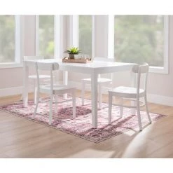 Jefferson White Solid Wood Side Chair (Set of 2) by Linon Home Decor 17 Jefferson White Solid Wood Side Chair (Set of 2) by Linon Home Decor -Linon Home Decor Shop white linon home decor dining chairs thdac3849 31 1000