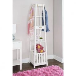 Sara White Pyramid Storage Hall Tree by Linon Home Decor 15 Sara White Pyramid Storage Hall Tree by Linon Home Decor -Linon Home Decor Shop white linon home decor hall trees thd00687 31 1000