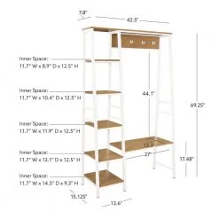 Austin Ash Veneer Hall Tree White by Linon Home Decor 20 Austin Ash Veneer Hall Tree White by Linon Home Decor -Linon Home Decor Shop white linon home decor hall trees thd04139 fa 1000